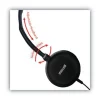 HP200 Headphone with Microphone, 6 ft Cord, Black - Image 3