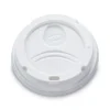 Dome Drink-Thru Lids, Fits 10 Oz To 16 Oz Perfectouch; 12 Oz To 20 Oz Wisesize Cup, White, 50/pack - Image 2