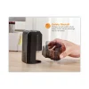 Vertical Electric Pencil Sharpener, Ac-Powered, 4.5 X 3.75 X 5.5, Black - Image 2