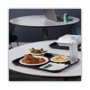 Bagasse Dinnerware, Plate, 10″ Dia, White, 500/carton - Image 3