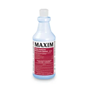 AFBC Acid-Free Restroom Cleaner, Safe-to-Ship, Fresh Scent, 32 oz Bottle, 6/Carton