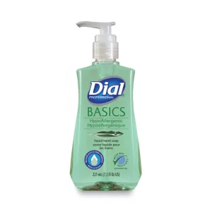 Basics Mp Free Liquid Hand Soap, Unscented, 7.5 Oz Pump Bottle, 12/Carton