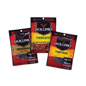 Beef Jerky Variety Pack, 1.5 oz, 9/Carton, Ships in 1-3 Business Days