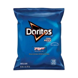 Reduced Fat Cool Ranch Tortilla Chips, 1 Oz Bag, 72 Bags/carton, Ships In 1-3 Business Days