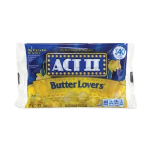 Butter Lovers Microwave Popcorn, 2.75 oz Bag, 36/Carton, Ships in 1-3 Business Days