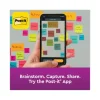 Self-Stick Message Pad, Note Ruled, 4″ x 5″, Energy Boost Collection Colors, 50 Sheets/Pad, 4 Pads/Pack - Image 2