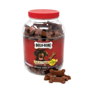 Soft And Chewy Beef Dog Treats, 2 Lb, 5 Oz Tub, Ships In 1-3 Business Days