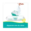 Sensitive Baby Wipes, 1-Ply, 6.8 x 7, Unscented, White, 56/Pack - Image 3