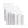 PresentaBowls Bowl/Lid Combo-Paks, Dome Lid, 16 oz, Clear, Plastic, 63/Pack, 4 Packs/Carton - Image 2