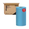 General Clean X60 Cloths, Small Roll, 9.8 x 13.4, Blue, 130/Roll, 12 Rolls/Carton - Image 3