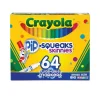 Pip-Squeaks Skinnies Washable Markers, Medium Bullet Tip, Assorted Colors, 64/pack