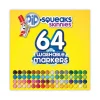 Pip-Squeaks Skinnies Washable Markers, Medium Bullet Tip, Assorted Colors, 64/pack - Image 2