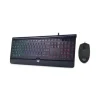 Backlit Gaming Keyboard and Mouse Combo, USB, Black - Image 2