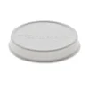 EarthChoice Compostable Soup Cup Lid, For 8-16 oz Soup Cups, 4″ Diameter, White, Sugarcane, 500/Carton
