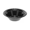 Prairieware Impact Plastic Dinnerware, Bowl, 12 oz, 5″ dia, Black, 1,000/Carton