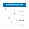 Great White 30 Recycled Print Paper, 92 Bright, 20 lb Bond Weight, 8.5 x 11, White, 500 Sheets/Ream, 5 Reams/Carton - Image 2