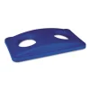 Lid For Slim Jim Bottle Recycling Container, 20.38w X 11.38d X 2.75h, Blue - Image 2