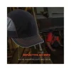 Skullerz 8950XL XL Bump Cap Hat, Short Brim, Black, Ships in 1-3 Business Days - Image 2