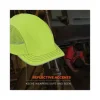 Skullerz 8950 Bump Cap Hat, Short Brim, Lime, Ships in 1-3 Business Days - Image 2