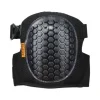 ProFlex 367 Lightweight Gel Knee Pads, Round Cap, Hook and Loop Closure, One Size, Black, Pair, Ships in 1-3 Business Days - Image 2