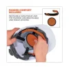 Skullerz 8973LED Class C Hard Hat Full Brim with LED Light, White, Ships in 1-3 Business Days - Image 2