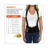 ProFlex 1400UN Universal Size Back Support Brace, One Size Fits All, 25" to 58" Waist, Black, Ships in 1-3 Business Days - Image 3