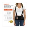 ProFlex 100 Economy Spandex Back Support Brace, 4X-Large, 52" to 58" Waist, Black, Ships in 1-3 Business Days - Image 3