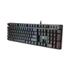 RGB Programmable Mechanical Gaming Keyboard with Detachable Magnetic Palmrest, 108 Keys, Black - Image 2