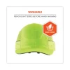 Skullerz 8960 Bump Cap with LED Lighting, Short Brim, Lime Green, Ships in 1-3 Business Days - Image 2