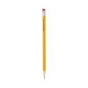 #2 Woodcase Pencil, Hb (#2), Black Lead, Yellow Barrel, Dozen