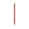 Erasable Colored Pencils, 2.6 mm, 2B, Carmine Red Lead, Carmine Red Barrel, Dozen - Image 2