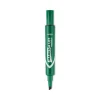 Marks A Lot Regular Desk-Style Permanent Marker, Broad Chisel Tip, Green, Dozen (7885) - Image 2