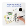 Marks A Lot Large Desk-Style Permanent Marker, Broad Chisel Tip, Black, Dozen (8888) - Image 2