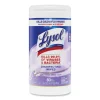 Disinfecting Wipes, 1-Ply, 7 x 7.25, Early Morning Breeze, White, 80 Wipes/Canister, 6 Canisters/Carton - Image 2