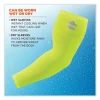 Chill-Its 6690 Performance Knit Cooling Arm Sleeve, Polyester/Spandex, X-Large, Lime, 2 Sleeves, Ships in 1-3 Business Days - Image 2