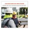 Chill-Its 6670CT Cooling Hard Hat Neck Shade - PVA, 14.75 x 10.5, Lime, Ships in 1-3 Business Days - Image 2
