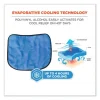 Chill-Its 6670CT Cooling Hard Hat Neck Shade - PVA, 14.75 x 10.5, Lime, Ships in 1-3 Business Days - Image 3