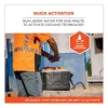 Chill-Its 6717CT Cooling Hard Hat Pad and Neck Shade - PVA, 12.5 x 9.75, Blue, Ships in 1-3 Business Days - Image 2