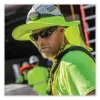 Chill-Its 6660 Hard Hat Brim + Neck Shade, 19.5 x 9.75, Lime, Ships in 1-3 Business Days - Image 3