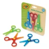Safety Scissors, Rounded Tip, Straight Handle, Assorted Handle Colors, 3/Pack - Image 3