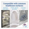 Bleach Germicidal Wipes, 1-Ply, 12 x 12, Unscented, White, 110/Bucket - Image 3