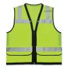 GloWear 8253HDZ Class 2 Heavy-Duty Mesh Surveyors Vest, Polyester, 4X-Large/5X-Large, Lime, Ships in 1-3 Business Days