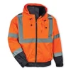 GloWear 8379 Class 3 Hi-Vis Fleece Lined Bomber Jacket, Orange, Large, Ships in 1-3 Business Days - Image 3