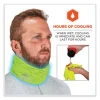 Chill-Its 6489 2-Layer Cooling Performance Knit Multi-Band, Polyester/Spandex, L/XL, Hi-Vis Lime, Ships in 1-3 Business Days - Image 2