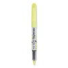 Spotliter Supreme Highlighter, Fluorescent Yellow Ink, Chisel Tip, Yellow/white Barrel, Dozen - Image 2