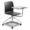 CoGo Mobile Tablet Chair, Supports Up to 440 lb, 18.75″ Seat Height, Black Seat/Back, Chrome Frame,Ships in 1-3 Business Days - Image 2