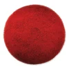 EZ CARE Heavy Duty Scrub Pad, 13" Diameter, Red/Gray, 5/Carton