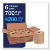 Matic Hardwound Roll Towel, 1-Ply, 7.7″ x 700 ft, Natural, 857/Roll, 6 Rolls/Carton - Image 2