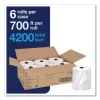 Advanced Matic Hand Towel Roll, 1-Ply, 7.7″ x 700 ft, White, 6 Rolls/Carton - Image 3