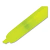 Retractable Highlighters, Fluorescent Yellow Ink, Chisel Tip, Yellow/black Barrel, Dozen - Image 2